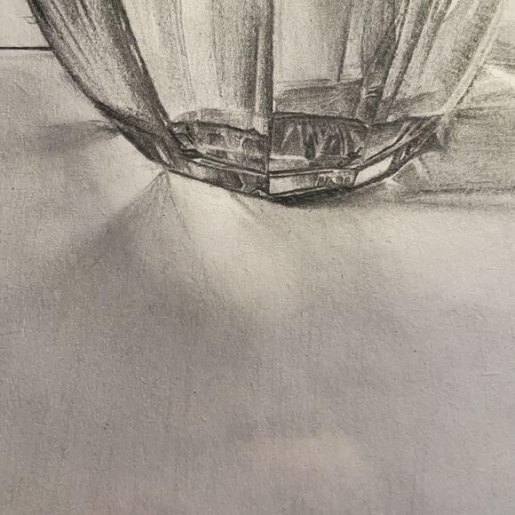 Signed Pencil Still Life Drawing - Picture 10 of 16